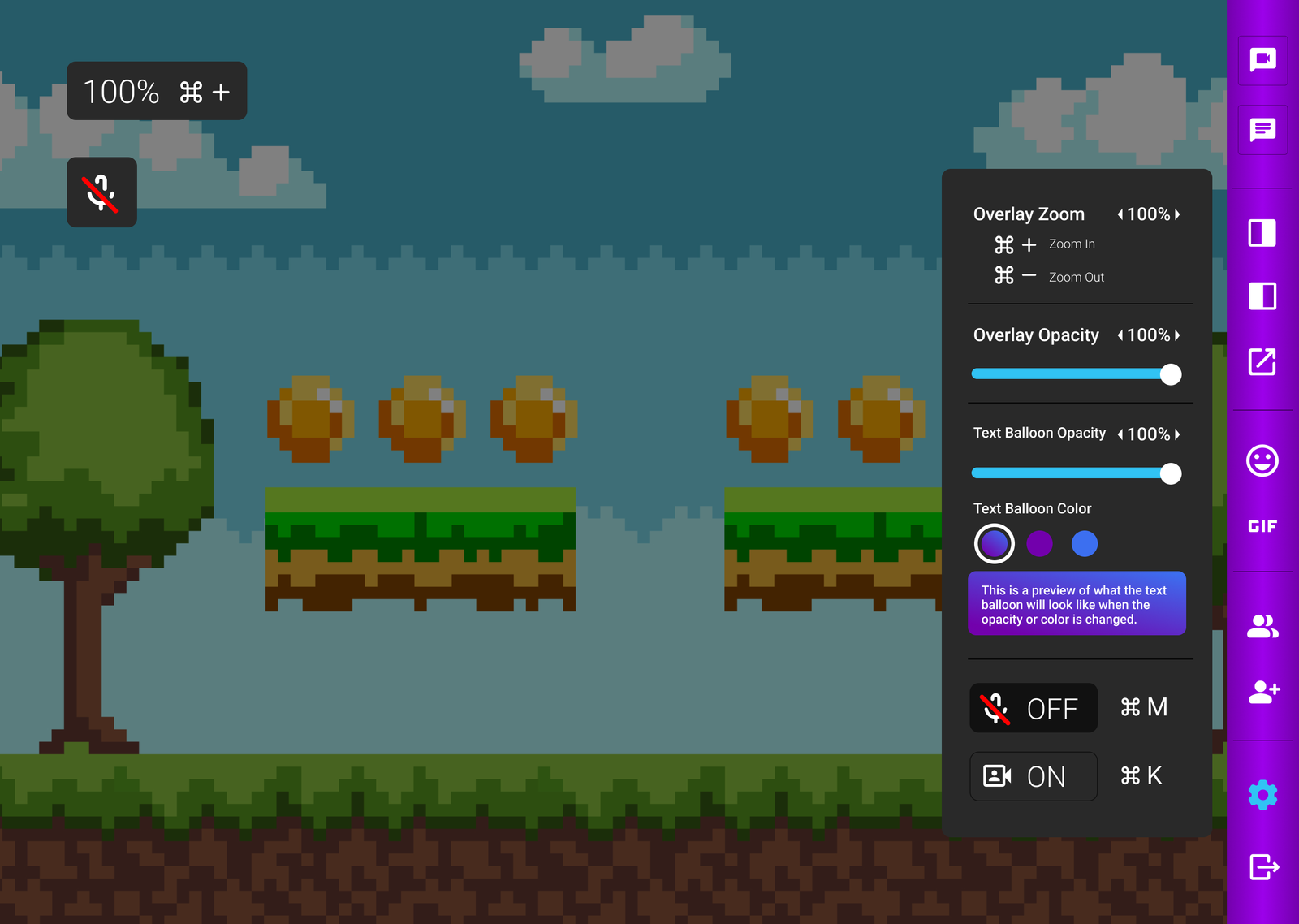 Desktop UI Zoom At 100%