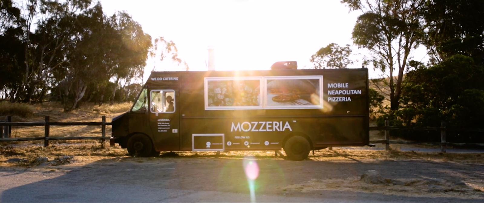 Mozzeria Food Truck Driver Side